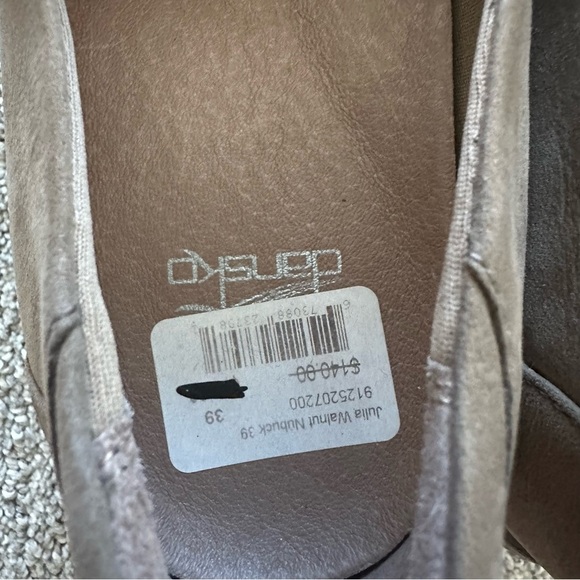 DANSKO Julia Loafers Nubuck Size 39 - Picture 4 of 8